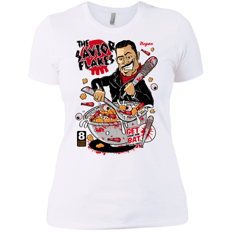 T-Shirts White / X-Small The Savior Flakes Women's Premium T-Shirt