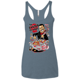 T-Shirts Indigo / X-Small The Savior Flakes Women's Triblend Racerback Tank