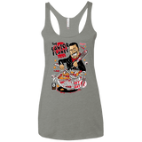 T-Shirts Venetian Grey / X-Small The Savior Flakes Women's Triblend Racerback Tank