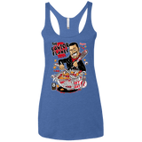 T-Shirts Vintage Royal / X-Small The Savior Flakes Women's Triblend Racerback Tank