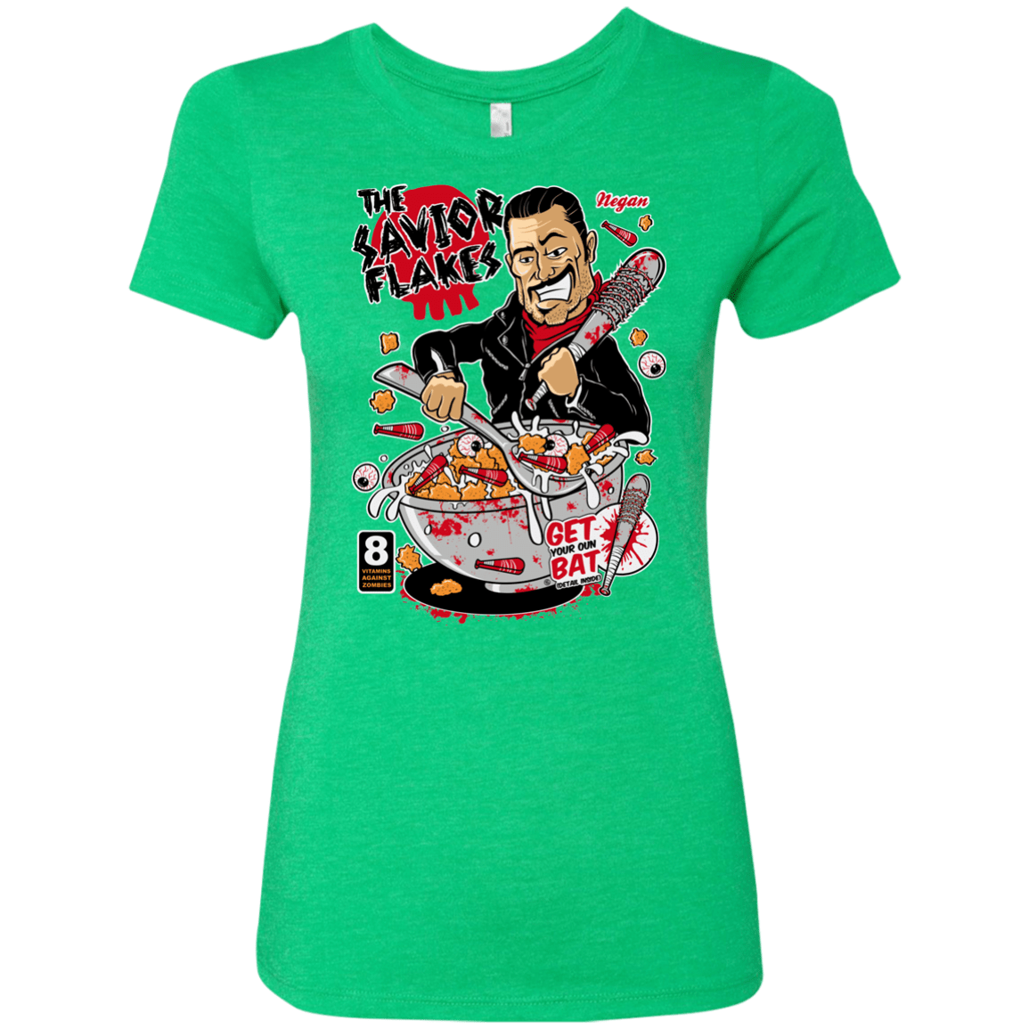 T-Shirts Envy / S The Savior Flakes Women's Triblend T-Shirt