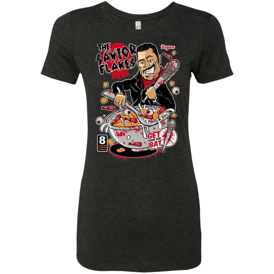 T-Shirts Vintage Black / S The Savior Flakes Women's Triblend T-Shirt