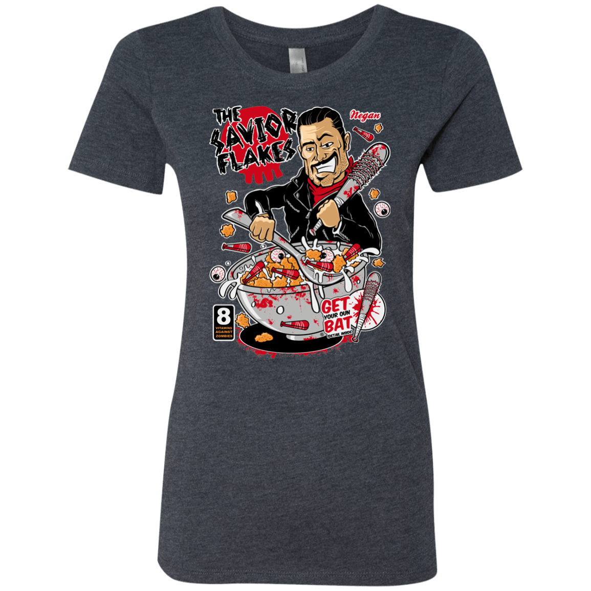 T-Shirts Vintage Navy / S The Savior Flakes Women's Triblend T-Shirt