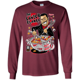 T-Shirts Maroon / YS The Savior Flakes Youth Long Sleeve T-Shirt