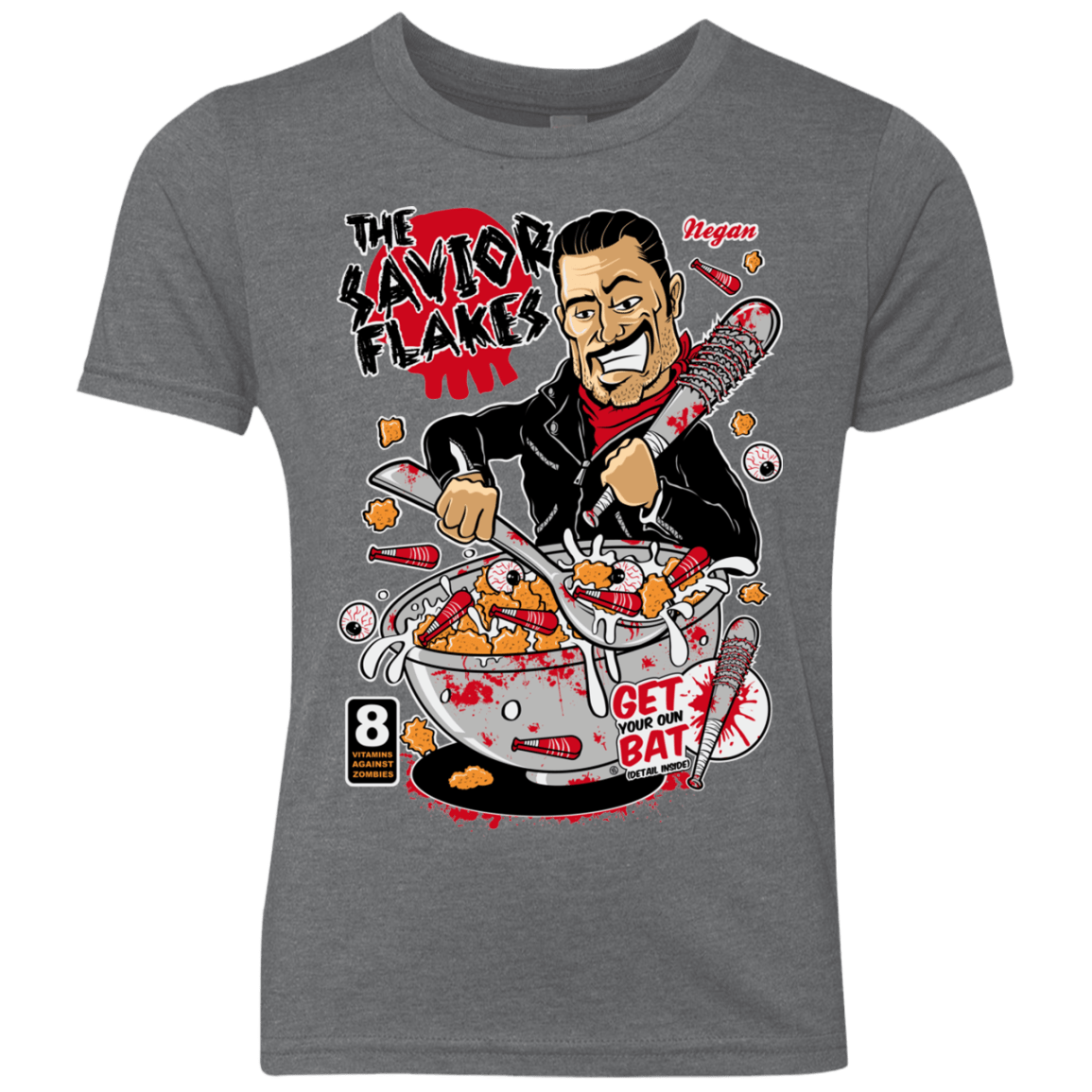 T-Shirts Premium Heather / YXS The Savior Flakes Youth Triblend T-Shirt