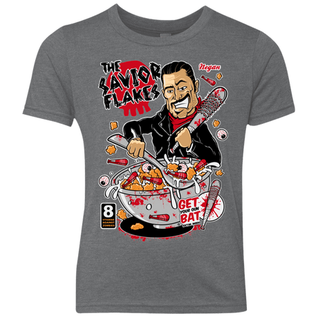 T-Shirts Premium Heather / YXS The Savior Flakes Youth Triblend T-Shirt