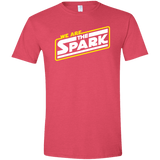 T-Shirts Heather Red / S The Spark Men's Semi-Fitted Softstyle