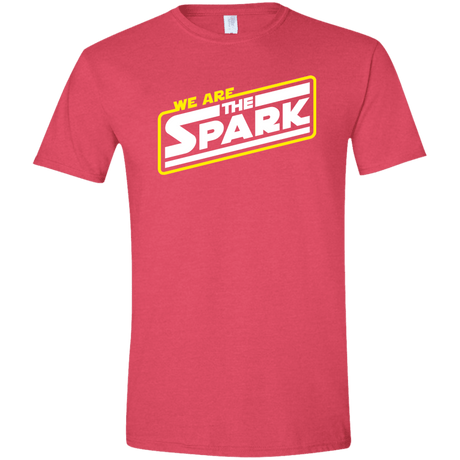 T-Shirts Heather Red / S The Spark Men's Semi-Fitted Softstyle