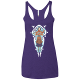 T-Shirts Purple / X-Small The Spirit of the Avatar Women's Triblend Racerback Tank