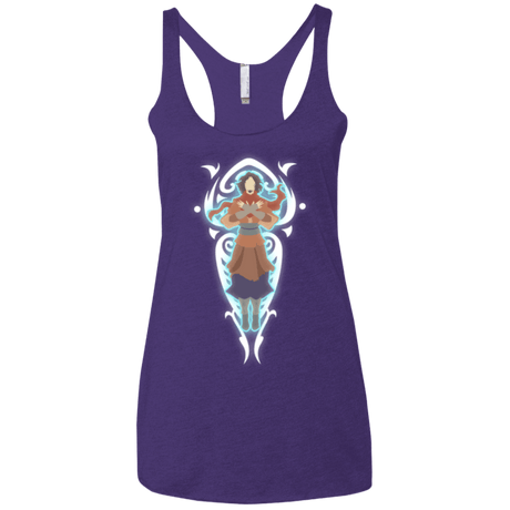 T-Shirts Purple / X-Small The Spirit of the Avatar Women's Triblend Racerback Tank