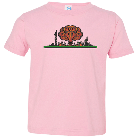 T-Shirts Pink / 2T The Wasteland is Dangerous Toddler Premium T-Shirt