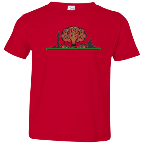 T-Shirts Red / 2T The Wasteland is Dangerous Toddler Premium T-Shirt