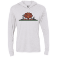 T-Shirts Heather White / X-Small The Wasteland is Dangerous Triblend Long Sleeve Hoodie Tee