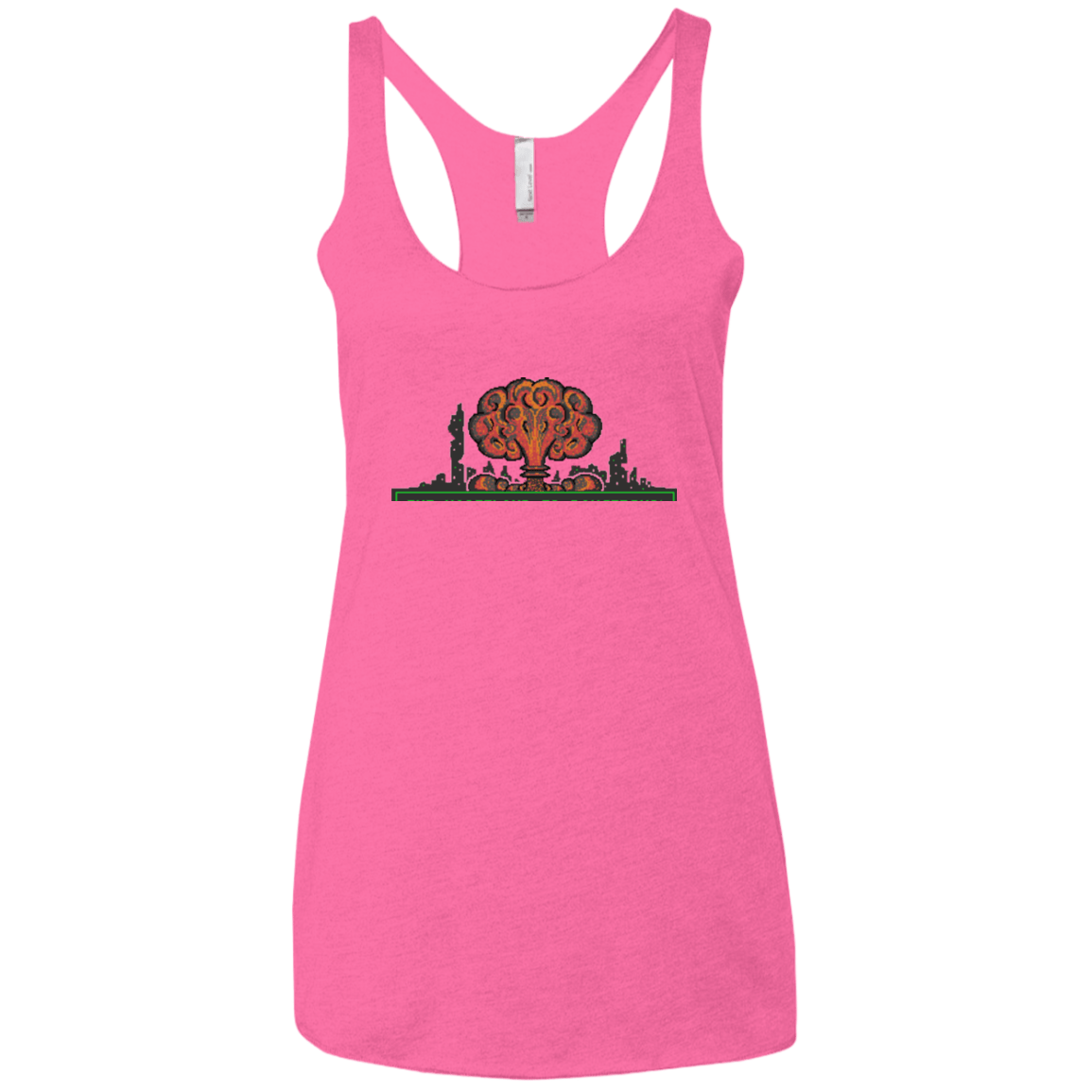 T-Shirts Vintage Pink / X-Small The Wasteland is Dangerous Women's Triblend Racerback Tank