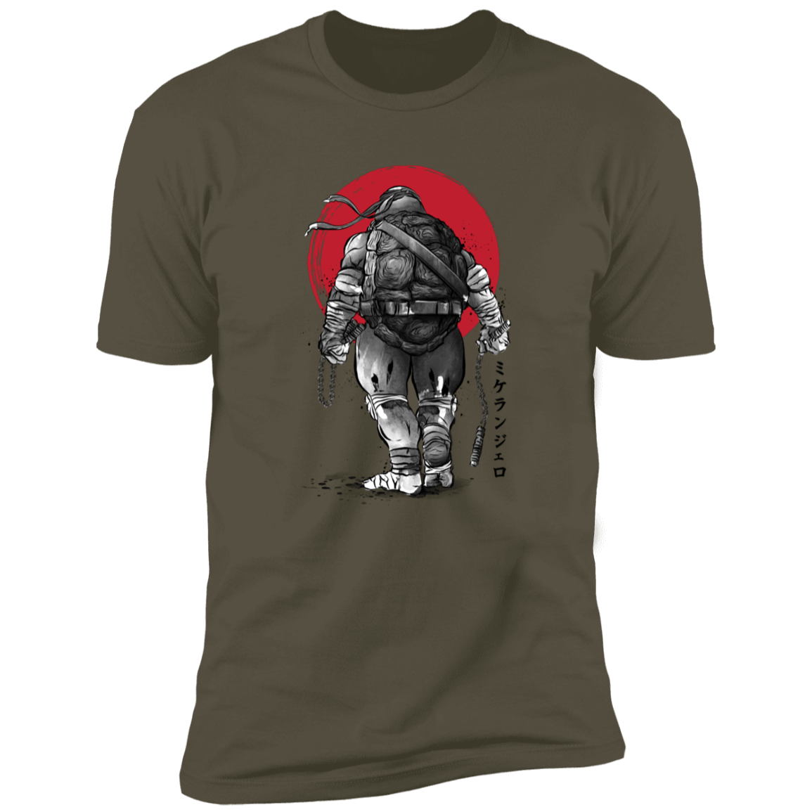 T-Shirts Military Green / S The Way of Mikey Men's Premium T-Shirt