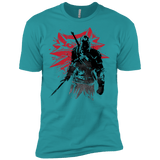 T-Shirts Tahiti Blue / X-Small The Witcher Sumie Men's Premium T-Shirt