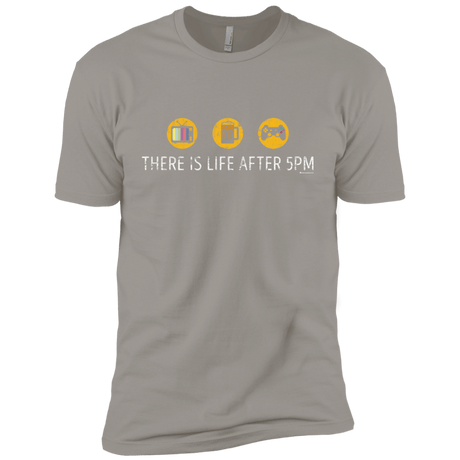 T-Shirts Light Grey / YXS There Is Life After 5PM Boys Premium T-Shirt