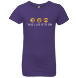 T-Shirts Purple Rush / YXS There Is Life After 5PM Girls Premium T-Shirt