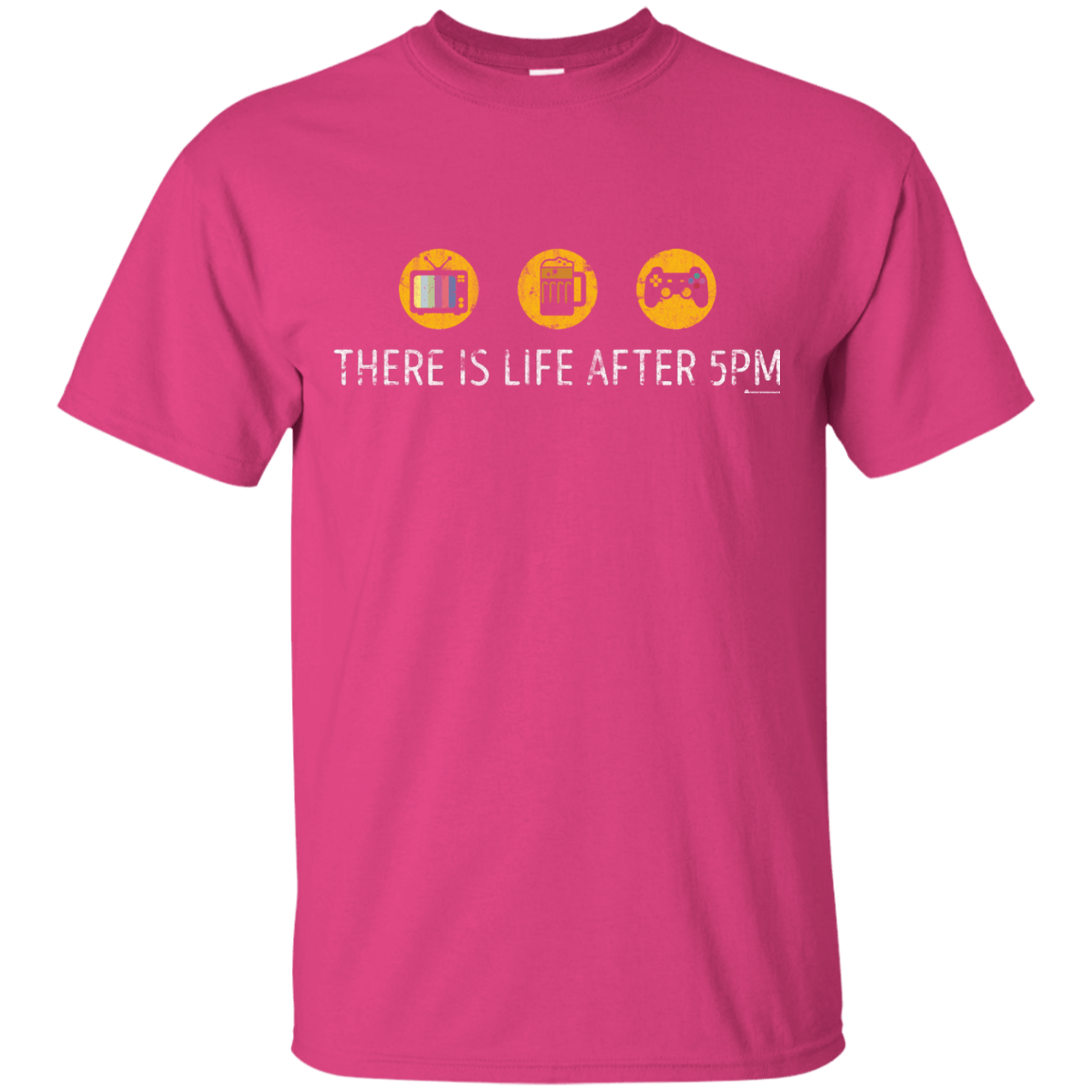 T-Shirts Heliconia / Small There Is Life After 5PM T-Shirt