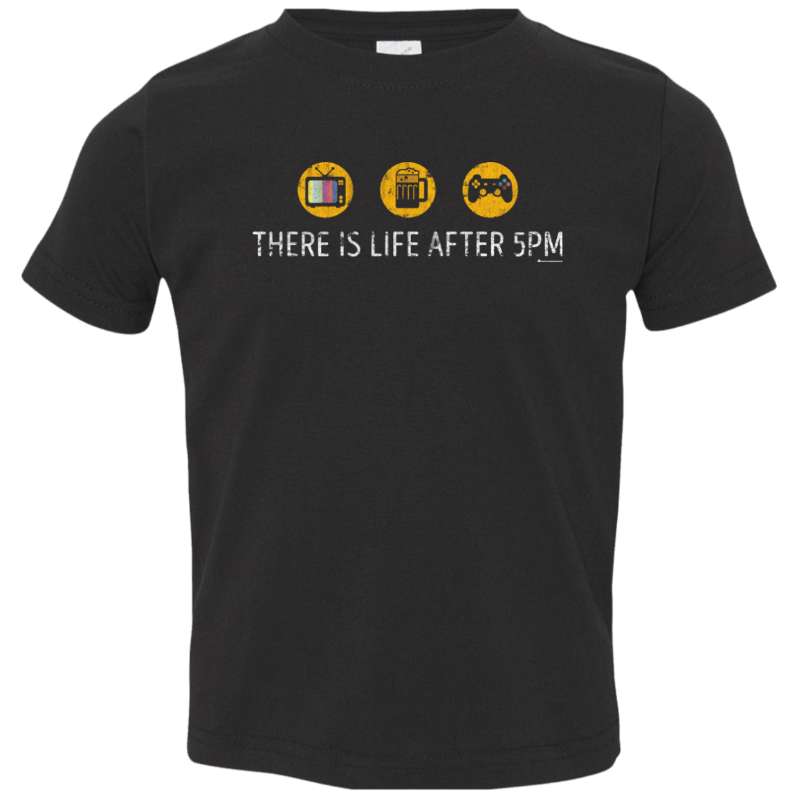 T-Shirts Black / 2T There Is Life After 5PM Toddler Premium T-Shirt