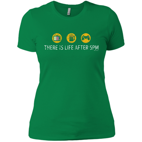 T-Shirts Kelly Green / X-Small There Is Life After 5PM Women's Premium T-Shirt