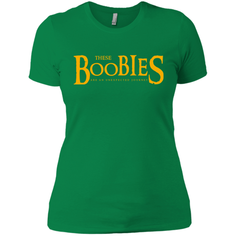 T-Shirts Kelly Green / X-Small These boobies Women's Premium T-Shirt