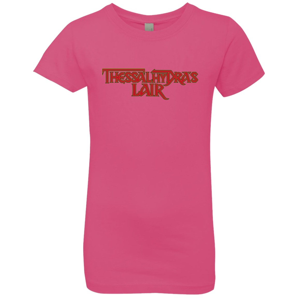 T-Shirts Hot Pink / YXS Thessalhydras Lair Girls Premium T-Shirt
