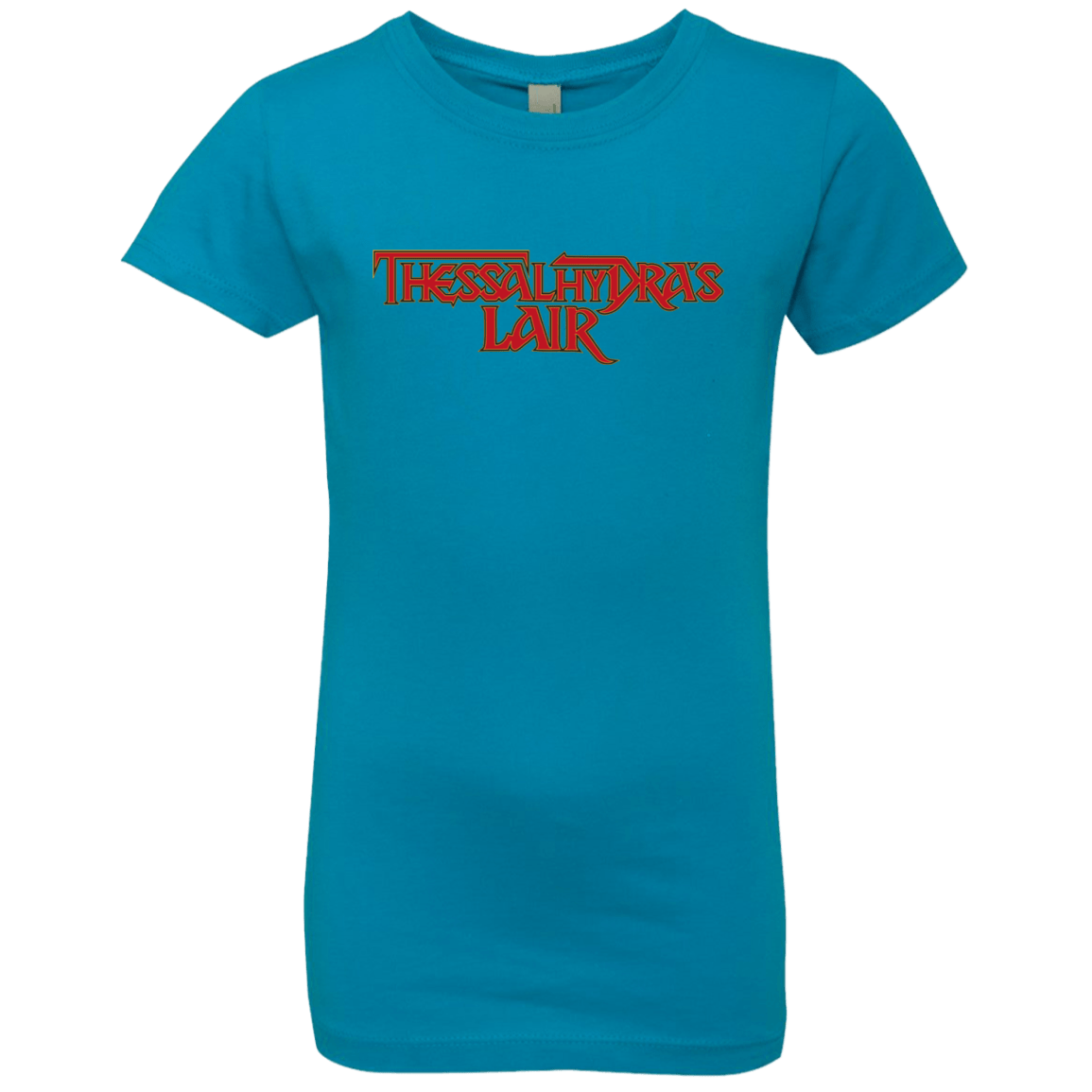T-Shirts Turquoise / YXS Thessalhydras Lair Girls Premium T-Shirt