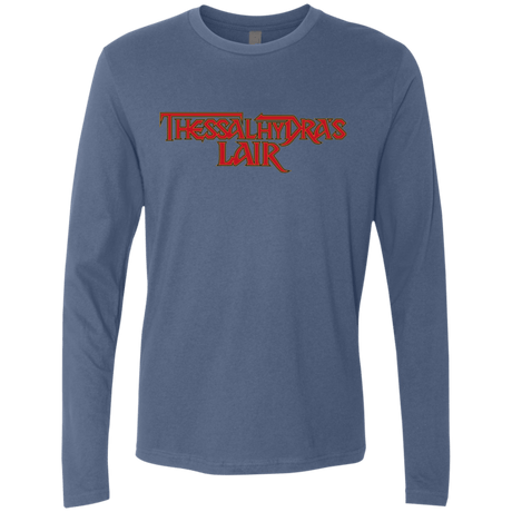 T-Shirts Indigo / S Thessalhydras Lair Men's Premium Long Sleeve