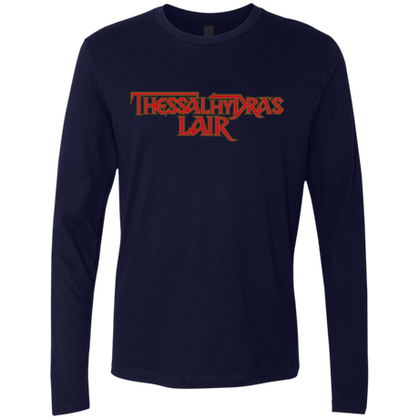 T-Shirts Midnight Navy / S Thessalhydras Lair Men's Premium Long Sleeve