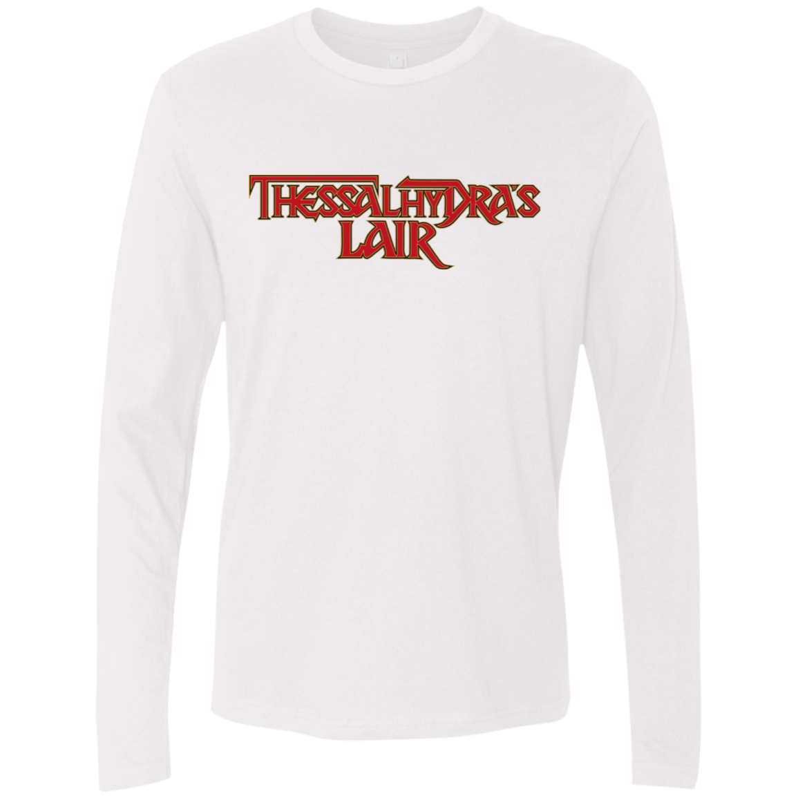 T-Shirts White / S Thessalhydras Lair Men's Premium Long Sleeve