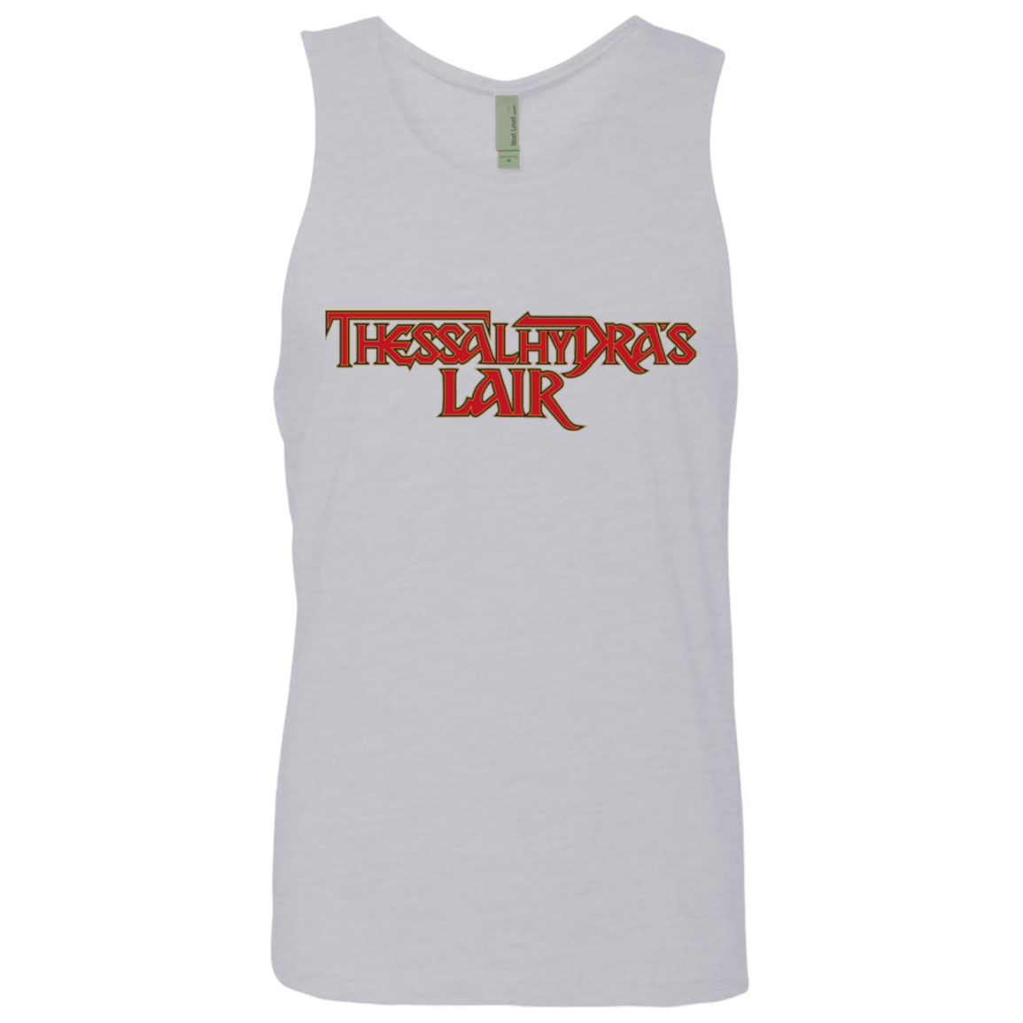 T-Shirts Heather Grey / S Thessalhydras Lair Men's Premium Tank Top