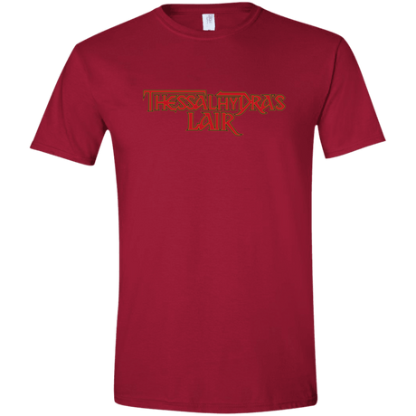 T-Shirts Cardinal Red / S Thessalhydras Lair Men's Semi-Fitted Softstyle