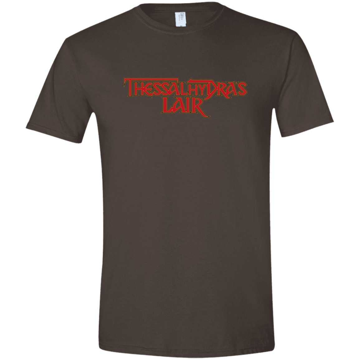 T-Shirts Dark Chocolate / S Thessalhydras Lair Men's Semi-Fitted Softstyle