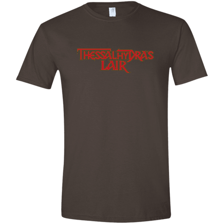 T-Shirts Dark Chocolate / S Thessalhydras Lair Men's Semi-Fitted Softstyle