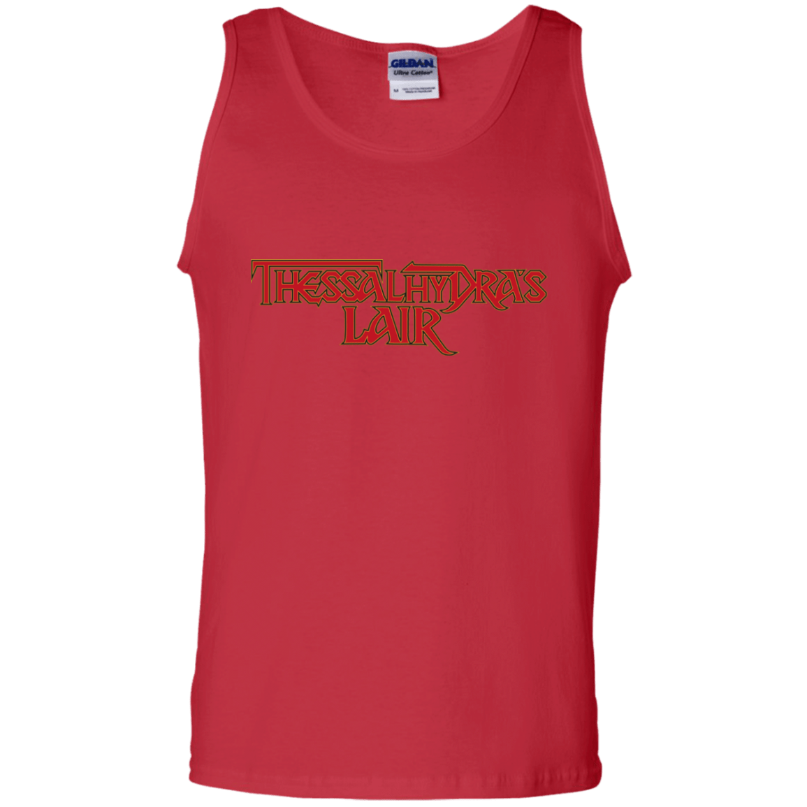 T-Shirts Red / S Thessalhydras Lair Men's Tank Top