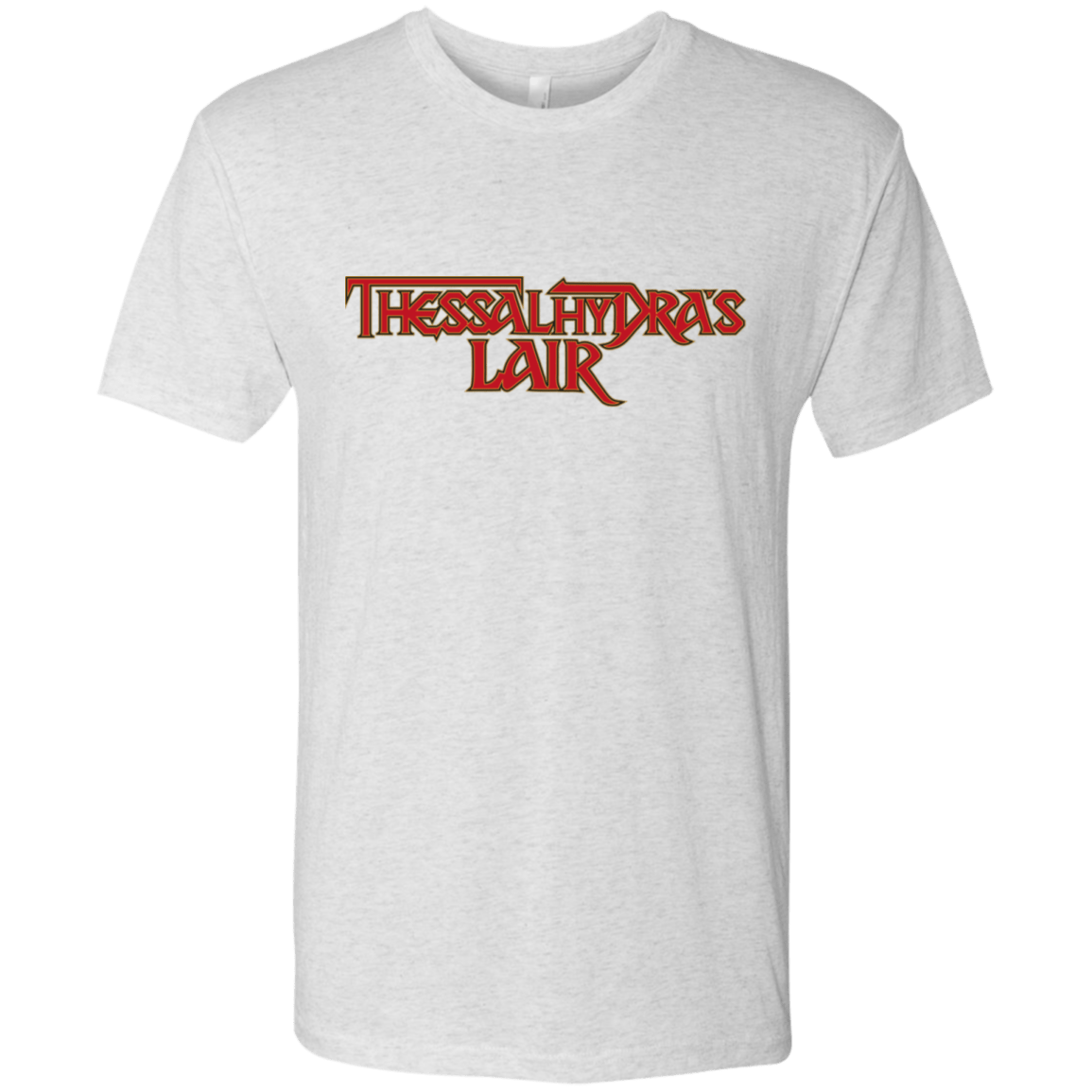 T-Shirts Heather White / S Thessalhydras Lair Men's Triblend T-Shirt