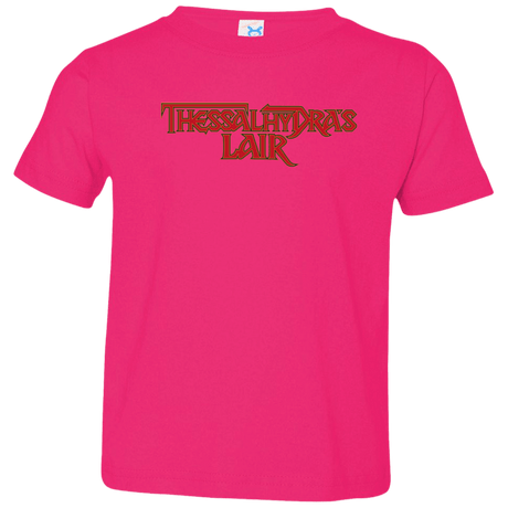 T-Shirts Hot Pink / 2T Thessalhydras Lair Toddler Premium T-Shirt