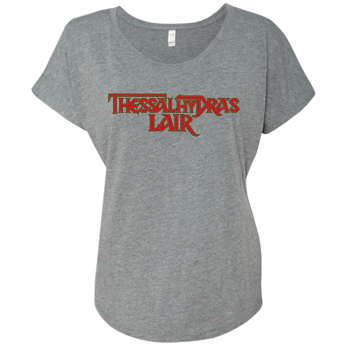 T-Shirts Premium Heather / X-Small Thessalhydras Lair Triblend Dolman Sleeve