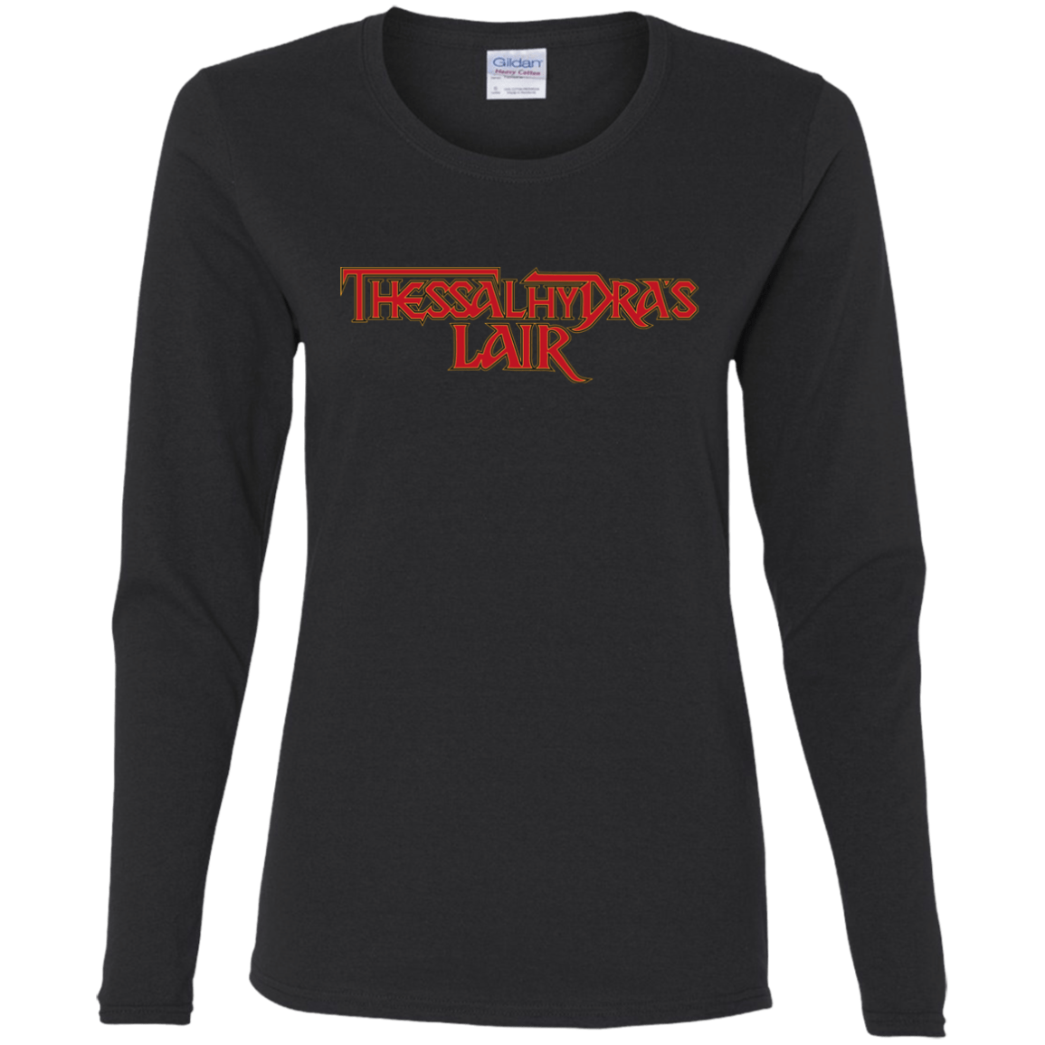 T-Shirts Black / S Thessalhydras Lair Women's Long Sleeve T-Shirt