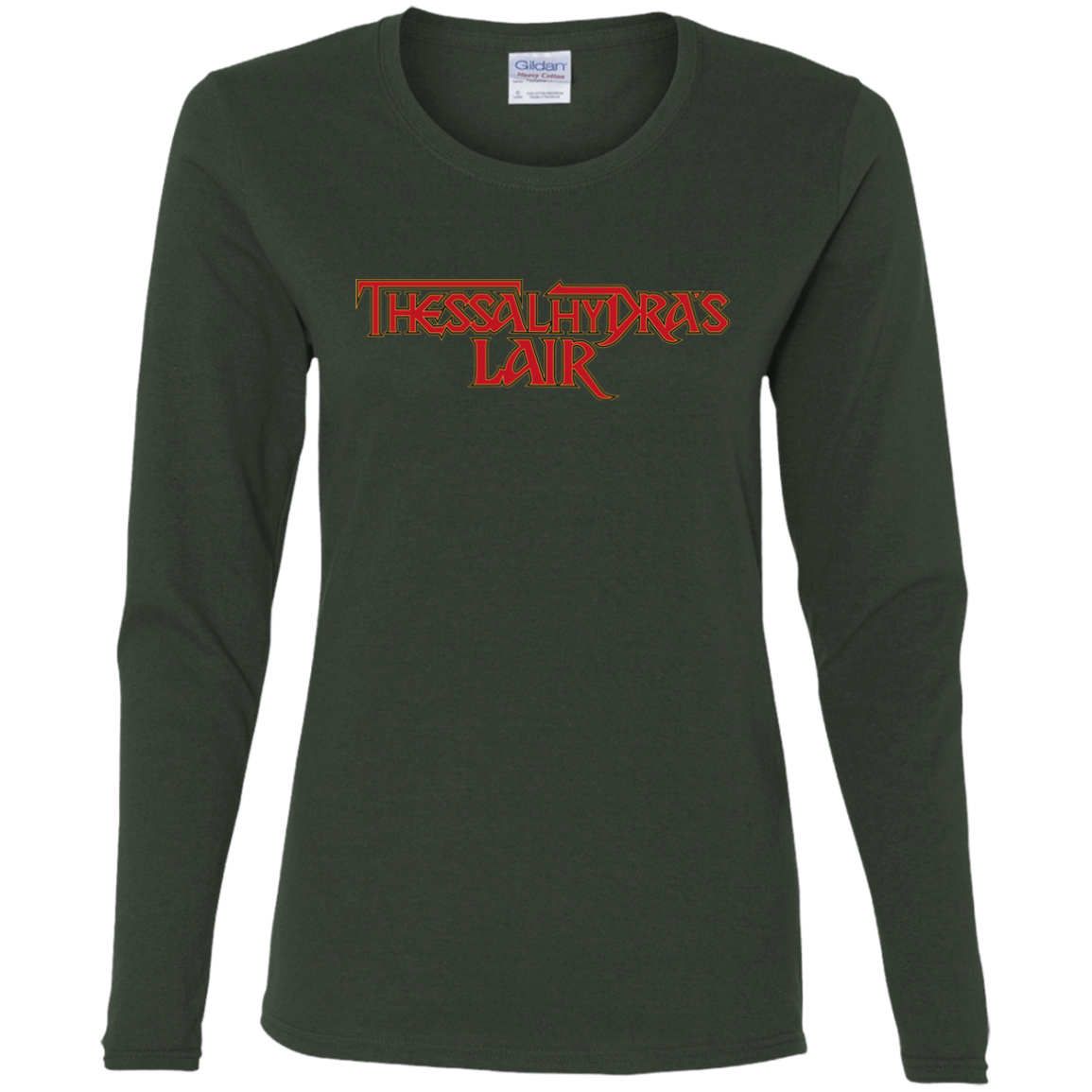 T-Shirts Forest / S Thessalhydras Lair Women's Long Sleeve T-Shirt