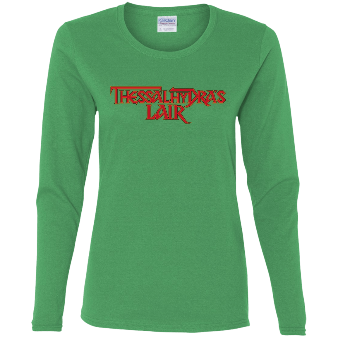 T-Shirts Irish Green / S Thessalhydras Lair Women's Long Sleeve T-Shirt