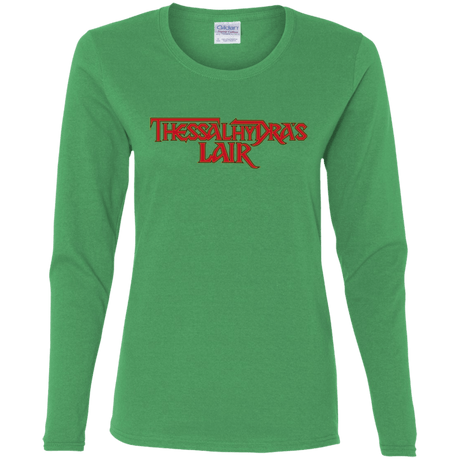 T-Shirts Irish Green / S Thessalhydras Lair Women's Long Sleeve T-Shirt