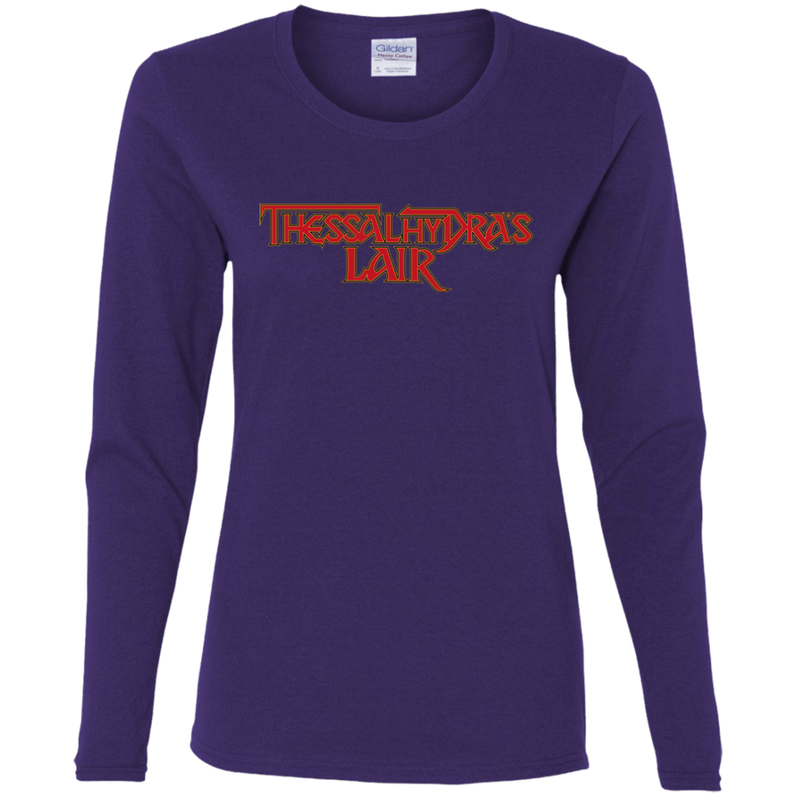 T-Shirts Purple / S Thessalhydras Lair Women's Long Sleeve T-Shirt