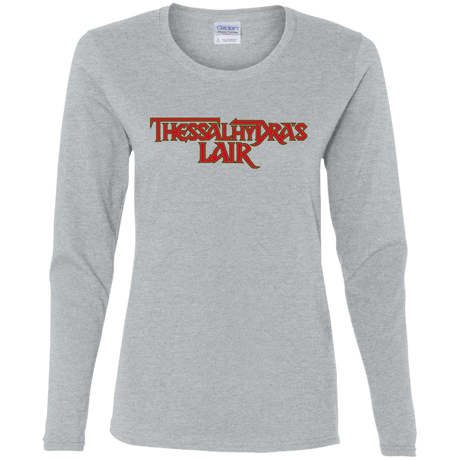 T-Shirts Sport Grey / S Thessalhydras Lair Women's Long Sleeve T-Shirt