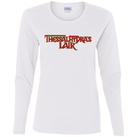 T-Shirts White / S Thessalhydras Lair Women's Long Sleeve T-Shirt