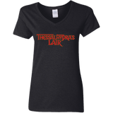 T-Shirts Black / S Thessalhydras Lair Women's V-Neck T-Shirt