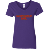 T-Shirts Purple / S Thessalhydras Lair Women's V-Neck T-Shirt