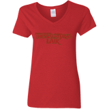 T-Shirts Red / S Thessalhydras Lair Women's V-Neck T-Shirt