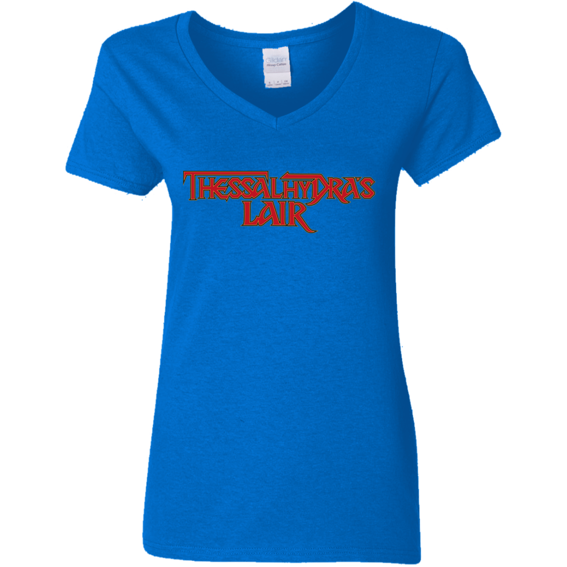 T-Shirts Royal / S Thessalhydras Lair Women's V-Neck T-Shirt